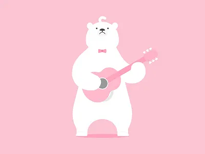 Polar bear bear polar