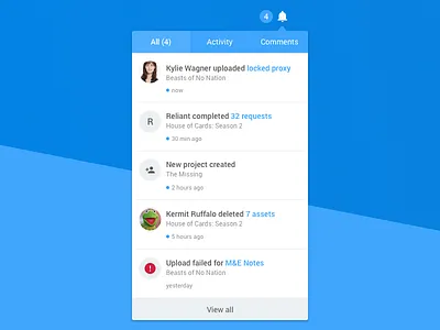 Daily UI #011 Flash Message activity alerts dailyui errors flat notifications ui updates web