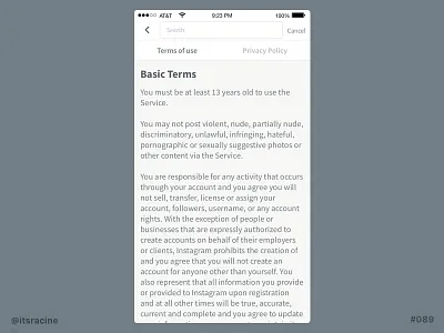 089 - Terms of Service .sketch 089 dailyui freebie sketch terms and conditions terms of service