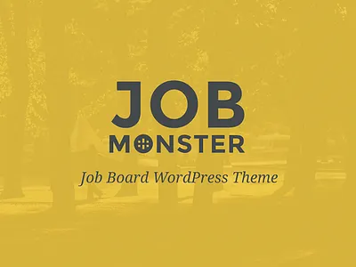 Jobmonster - Job Board WordPress Theme job job board job portal web design wordpress theme