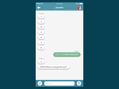 DailyUI - #013 - Direct Messaging chat dailyui im messaging