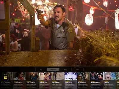 YeahTV - iPad UX/UI amc fanboy fangirl video