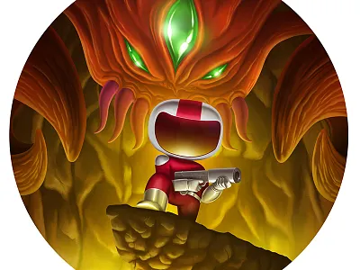 Blaster Master - Hard Shell blaster illustration master nintendo sunsoft videogame