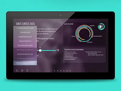 Profiler - Data visualisation app data healthcare navigation profiler ui visualisation web