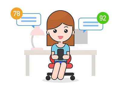 Illustration for Intro Screen app guide illusration intro ios iphone page screen view