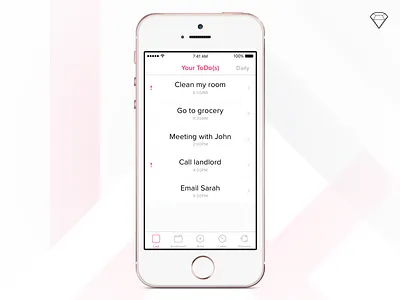ToDo App add app archive do ios iphone later list share task to ui