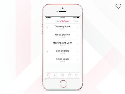ToDo App add app archive do ios iphone later list share task to ui