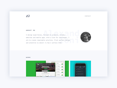 Personal Website may may1reboot minimal personal portfolio reboot redesign simple white