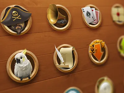 Pirate icon pirate ui