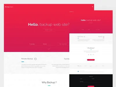 Backup Project clean creative ecommerce grid layout portfolio shop theme ui ux web wordpress