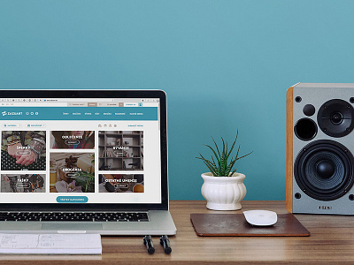 ZazuArt landing page (WIP) homepage landingpage ui ux webdesign website zazuart