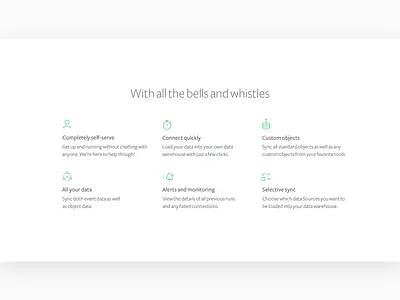 Bells and whistles groups icons layout molecules ui web website