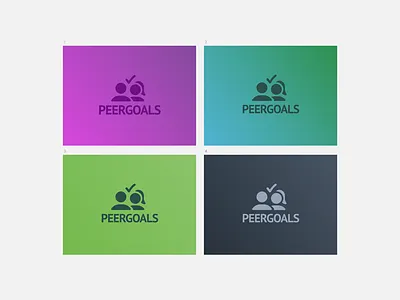 Colors color colors gradient icon logo negative space options