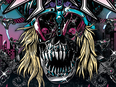 Primitai CD Cover cdcover chart digipack cover primitai skulls swords vikings