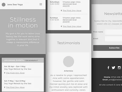 Mobile site wireframe bootstrap layout mobile responsive sketch ui website wireframe wordpress xs