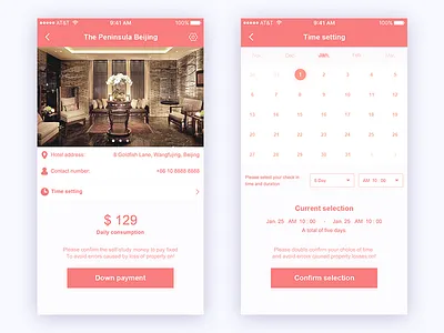 Hotel Booking app booking hotel icon illustration ios iphone