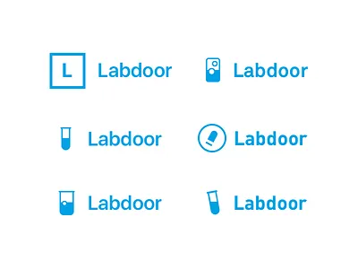 Logo Symbol Variations chemistry clean icons iterations lab logo mark research science simple symbol symbols