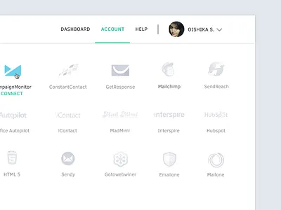 Leadify App clean material modern typography ui