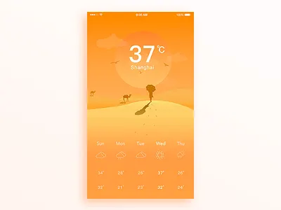Desert weather