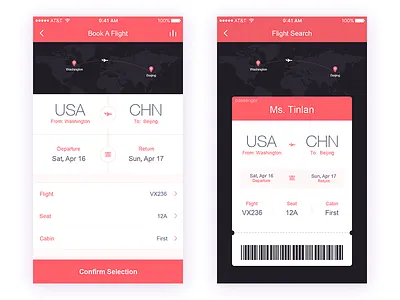 Flight app flight icon illustration ios iphone search