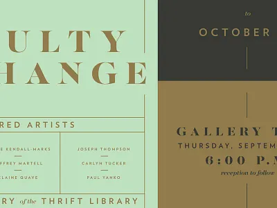 Art show invitation art crop grid invitation invite show typography