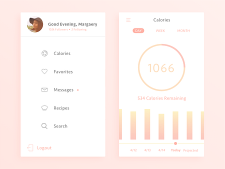 Fitness App Concept by Levi Masterson on Dribbble