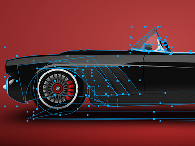 Classic Sport Car car gravit illustration sport vector