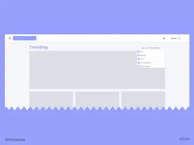 099 - Category .sketch 099 category dailyui freebie sketch wireframe