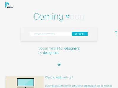 Papeer Coming Soon Page coming page papeer soon