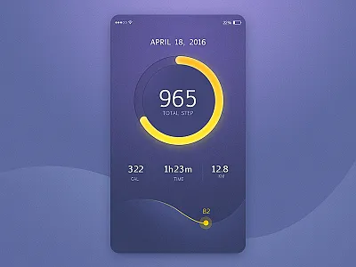 Day 05 - Motion concept design cool design motion purple ui yellow