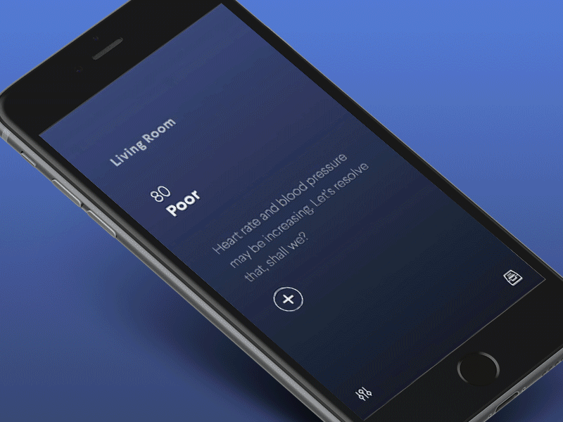 Air Quality App app flat gradient health ios lifestyle