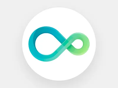 Glide product sync identity android icon app icon icon infinity ios icon loop modern icon product identity product logo sync vector icon