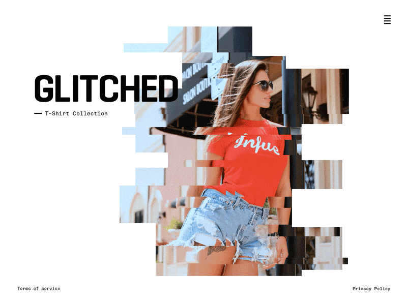 Glitch Animation Concept animation girl glitch mario modern principle shirt simic