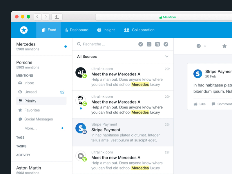 New Navigation 🚧 app dashboard feed filters icons interface minimal nav navigation redesign ui ux