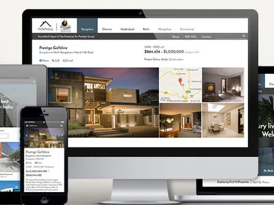 Indehaus Showcase design development responsive ui ux web
