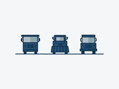 Vehicle Illustrations car flat fleet icon illustration saas truck vehicle