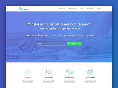 Landing page for a web app design flat flat design landing landing page ui web web app web application website