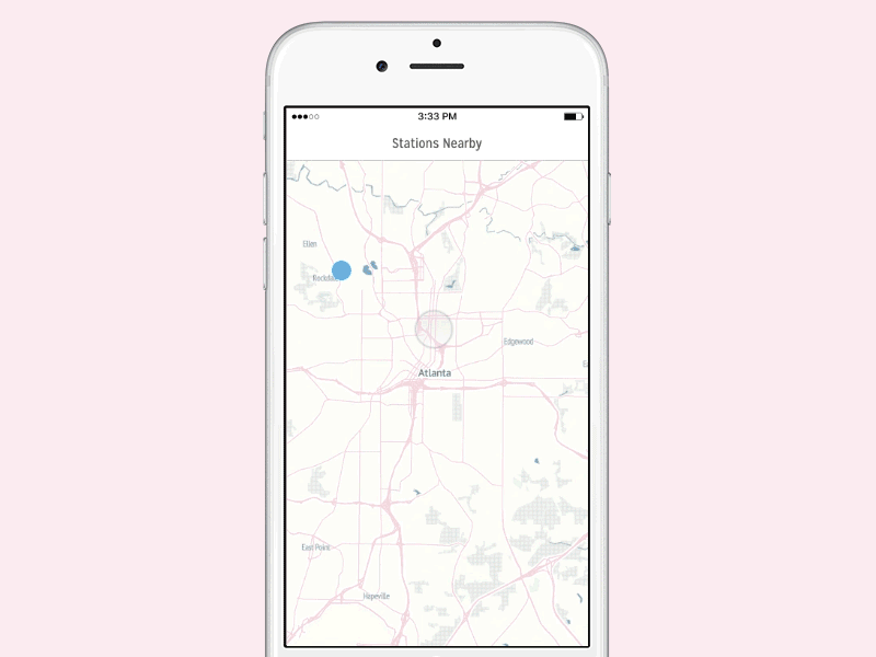 Radio Map Prototype cards map prd principle