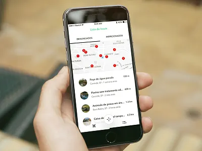 Calango Project app branding clean drone ios minimal mobile saas