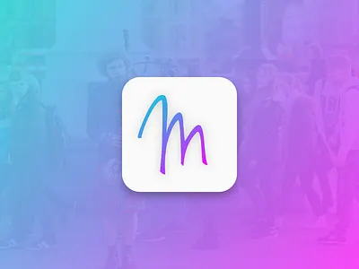 Daily UI #005 - App Icon app blue clean concept dailyui design flat icon ios red ui ux