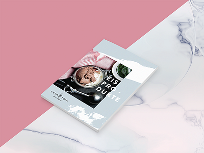 Ice Cream - Product Catalogue brochure catalogue cream design ice print product