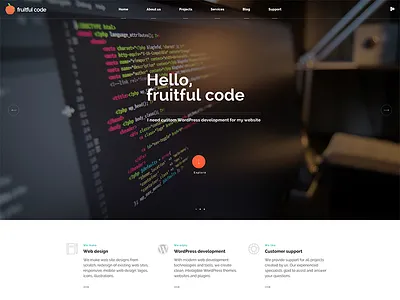 New home page portfolio website agency company home home page landing page portfolio portfolio website wordpress