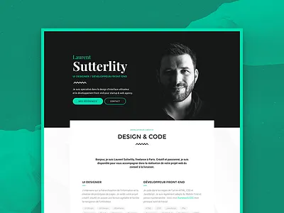 Sutterlity Portfolio portfolio ui design