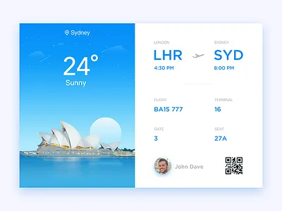 Idea#015 Plane Ticket plane ticket