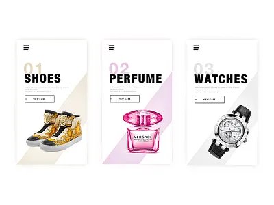 Day 10 - Category selection clothes design flat ui