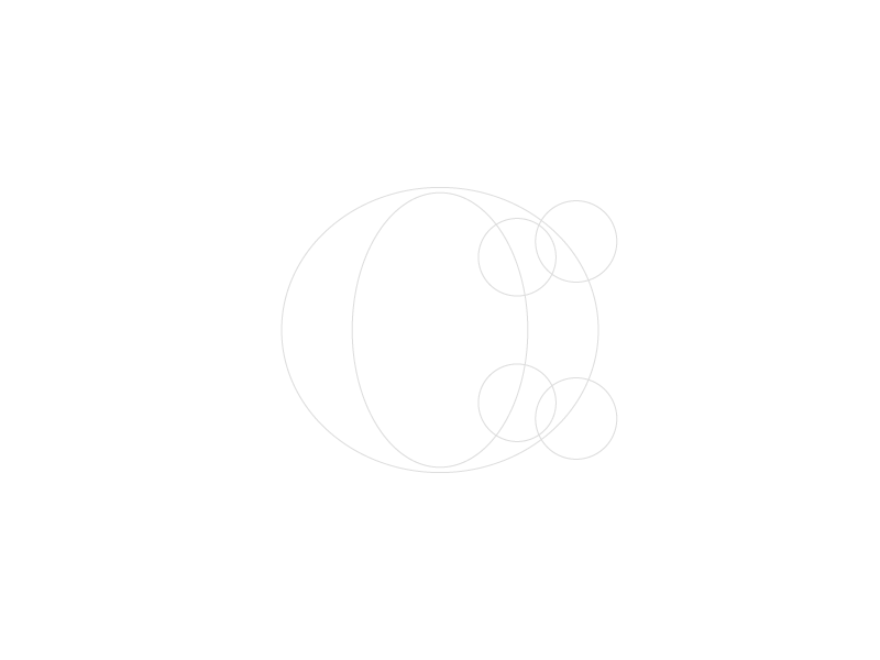 The Letter C illustration letter lettering minimal typography