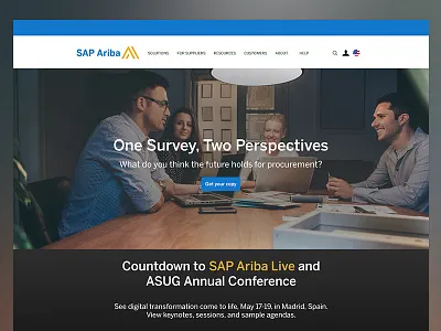 Sap Ariba Website Design sap ariba uiux design