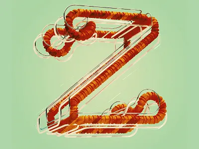 Pipes Z c4d cinema 4d concept concept art digital art illustration photoshop pipes type z