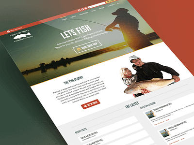 New Georgia Fishing Company Homepage orange outdoors
