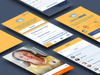 English Ninjas App application design ios ios app ui